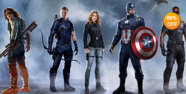 Disfraces Captain America